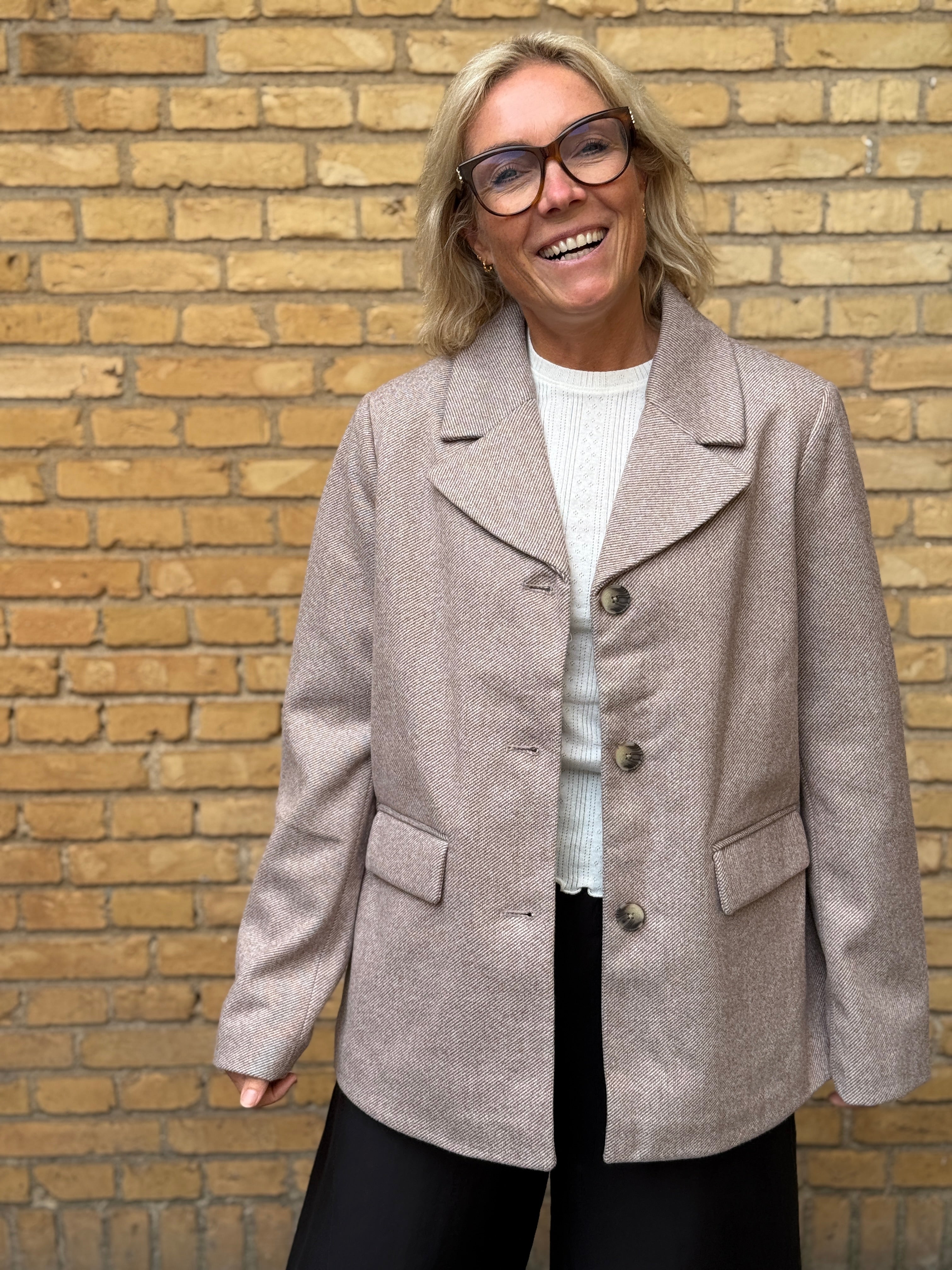 PCBIANCA Jacket - Greige